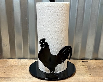 Rooster Paper Towel Holder