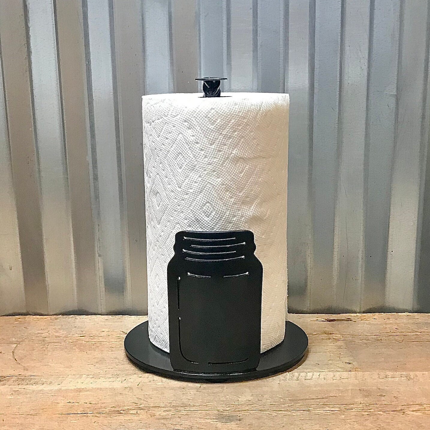 Canning Jar Paper Towel Holder