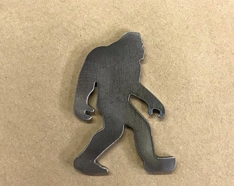 Bigfoot Sasquatch Metal Cutouts 3 Pack 3/16”