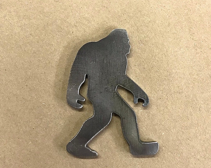 Bigfoot Sasquatch Metal Cutouts 3 Pack 3/16”