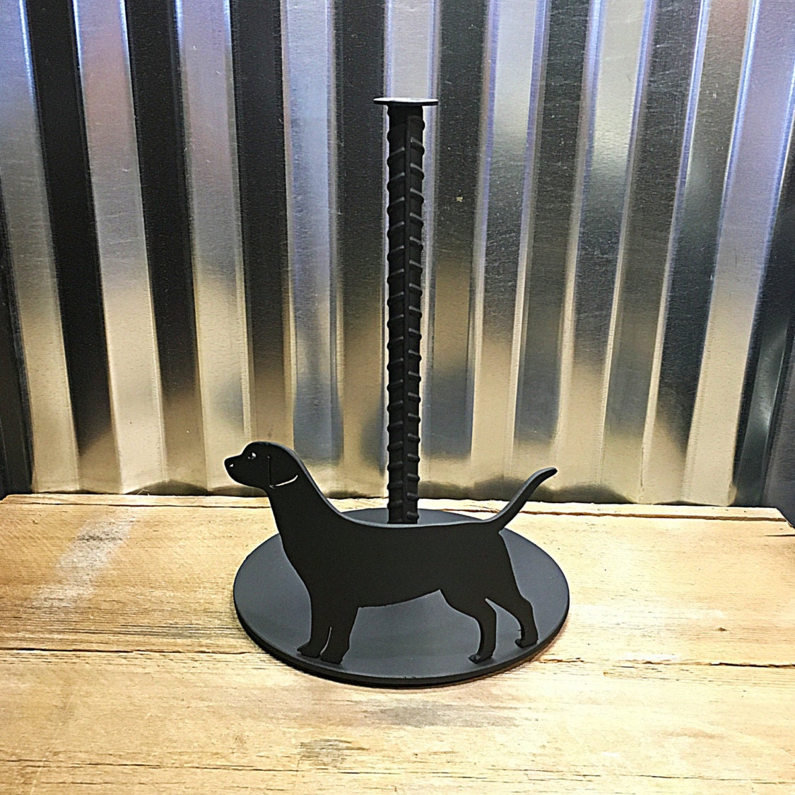 Lab Labrador Paper Towel Holder
