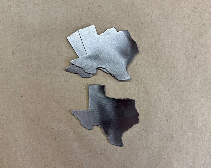 Texas Metal Cutouts 3 Pack 1/16”