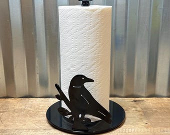 Crow Paper Towel Holder