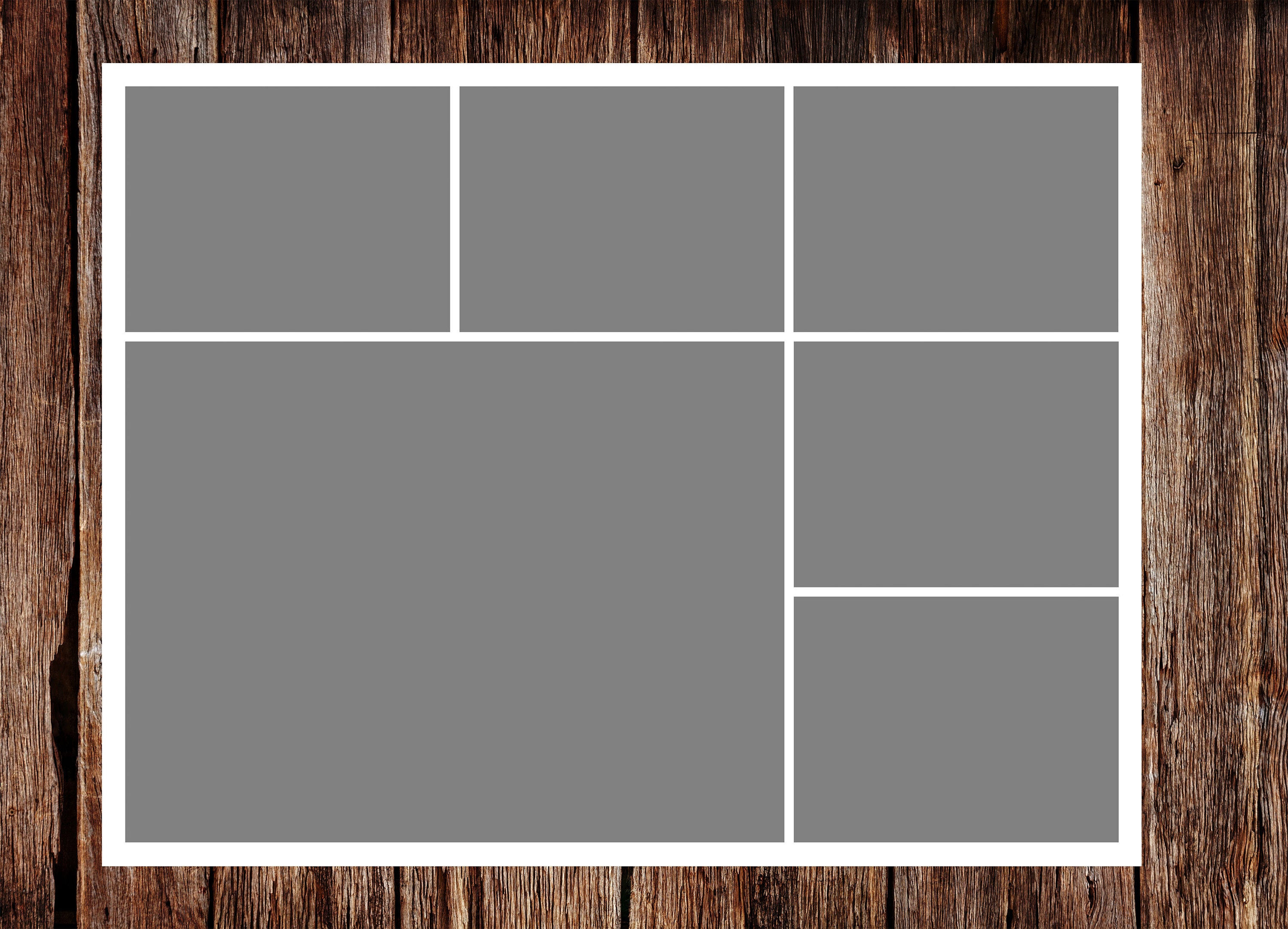 Photo Collage Template 85 X 11 Template Pack No.2 Etsy Photo Collage Template 85 X 11 Template Pack No.2 Etsy