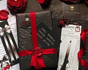 Intimate Archive Edition — Limited Numbered Romantic Gothic Literary Gift Box (18+) | Curated Keepsake Collection with Concealed Book