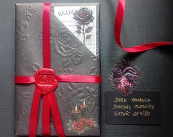 Intimate (18+) Blind Date with a Book Archive Edition — Curated Romantic Gothic Literature, Dark Academia Blind Date with Book Sensual Gift