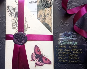 Summer Edition Blind Date with a Book — Curated Literary Escape, Coastal & Atmospheric Reads, Luxury Wrapped Book Gift