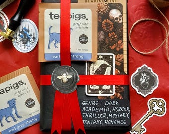 Blind Date with a Book Gift - Personalized Genre Pick - Bookish gift - No spoilers-just vibes- Unwrap a feeling Dark Academia, Romance, more