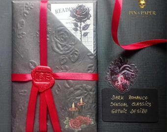 Intimate (18+) Blind Date with a Book Archive Edition — Curated Romantic Gothic Literature, Dark Academia Blind Date with Book Sensual Gift