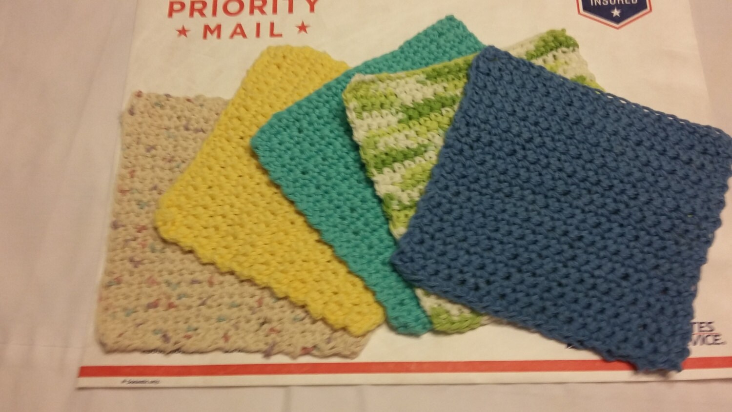 Washcloths / Crocheted Washcloths / Dishcloths / Facecloths Etsy