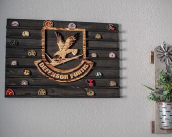 Air Force Coin Rack - Etsy