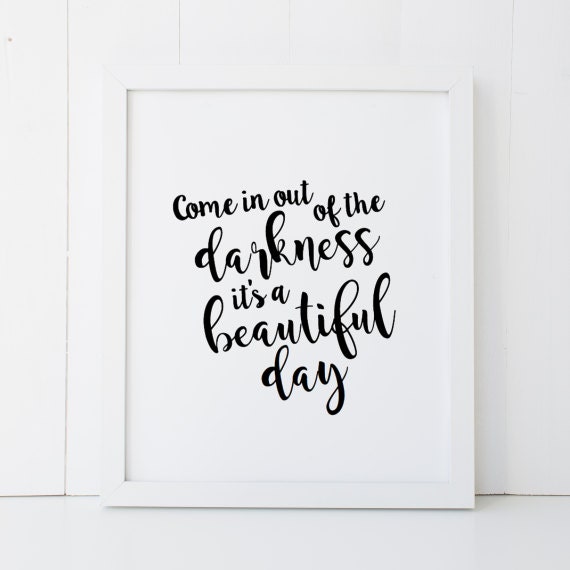 Out of Darkness - Etsy