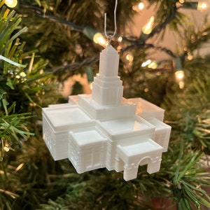 Helena Montana Temple Christmas Ornament (Made to order)