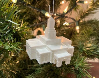 Helena Montana Temple Christmas Ornament (Made to order)
