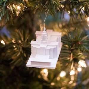 Bogota, Colombia  Temple Christmas Ornament (Made to order)