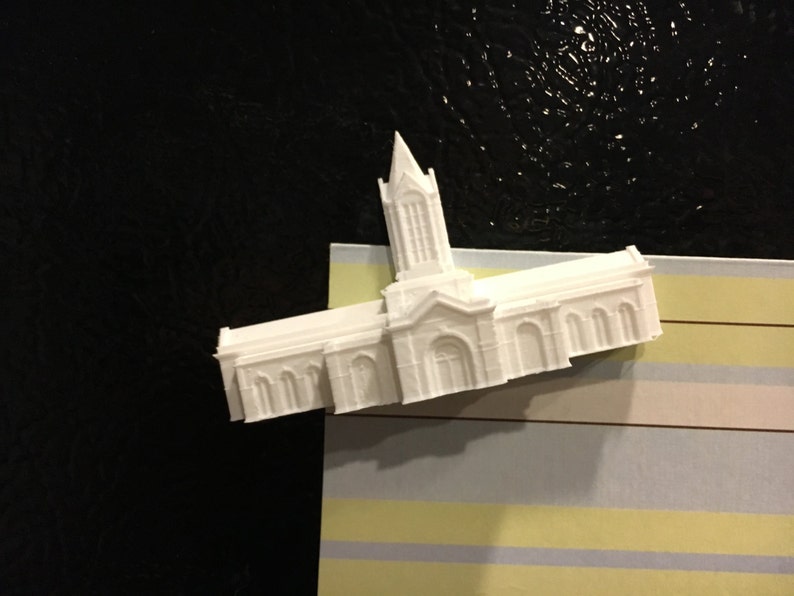 CO 3D Temple Fridge Magnet Fort Collins Made to order