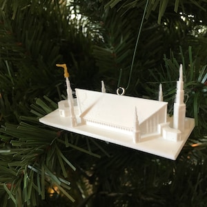 Buenos Aires, Argentina Temple Christmas Ornament (Made to order)