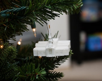 Hartford, CT Temple Christmas Ornament (Op bestelling gemaakt)