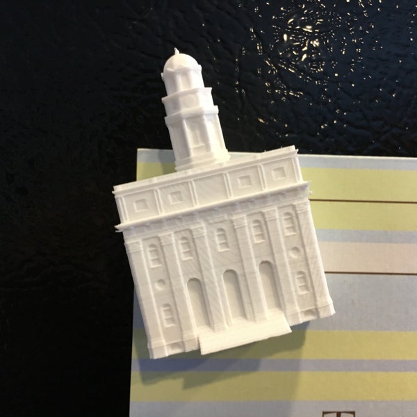 Nauvoo, Illinois 3D Temple Fridge Magnet (Made to order)