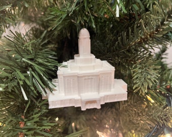 Deseret Peak, UT Tempel Weihnachtsanhänger (Auf Bestellung)