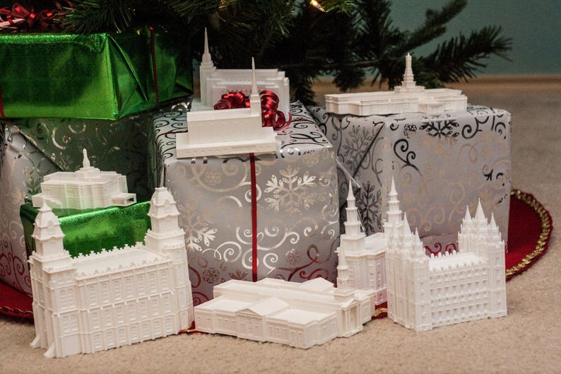 San Diego CA Temple Christmas Ornament made to Order Etsy