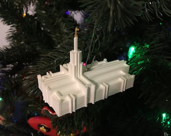 The Hague, Netherlands  Temple Christmas Ornament (Made to order)