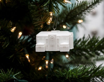 Paris, France  Temple Christmas Ornament (Made to order)