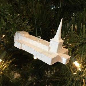Helsinki, Finland Temple Christmas Ornament (Made to order)