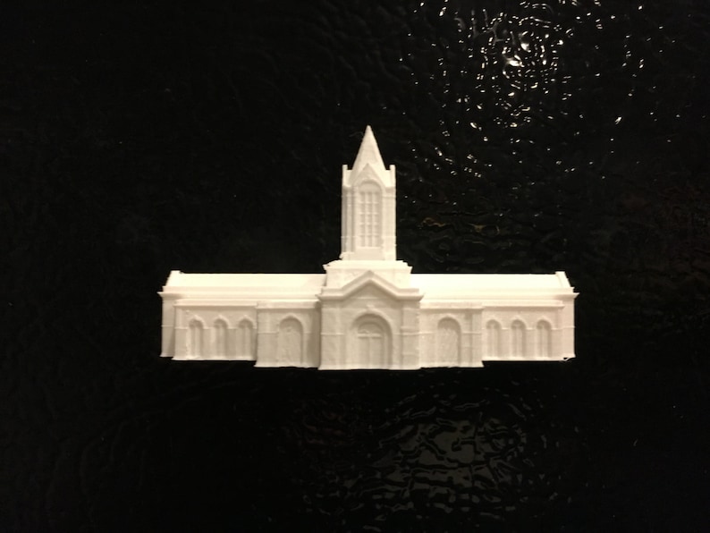 CO 3D Temple Fridge Magnet Fort Collins Made to order