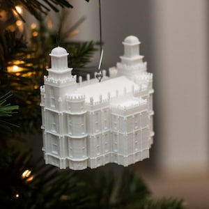 Logan, UT Temple Christmas Ornament (Made to order)