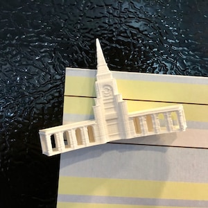Ft. Lauderdale, FL 3D Temple Fridge Magnet (Made to order)