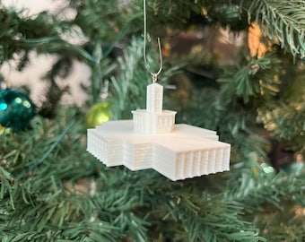 Brasilia, Brazil Temple Christmas Ornament (Made to order)