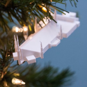 Dallas, TX Temple Christmas Ornament (Made to order)