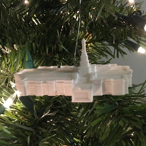 Regina, Saskatchewan, Canada Temple Christmas Ornament (Sur commande)