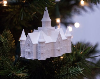 Provo City Center, UT Temple Christmas Ornament (Made to order)