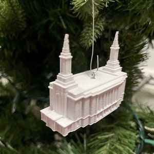 Lindon Utah Temple Christmas Ornament (Made to order)