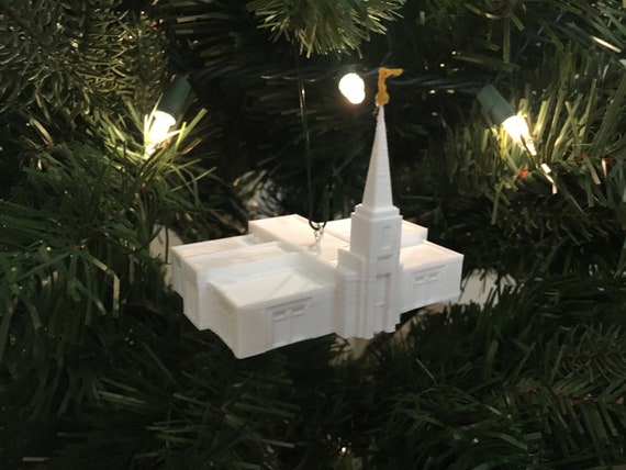 Abidjan Ivory Coast Temple Christmas Ornament Etsy