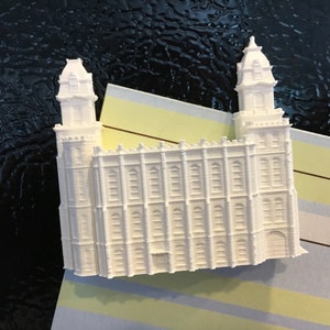 Manti, Utah 3D Temple Fridge Magnet (Made to order)