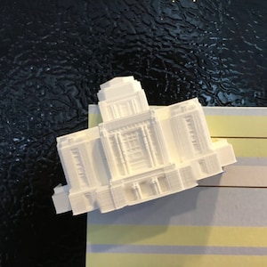 Meridian, Idaho 3D Temple Fridge Magnet (Made to order)