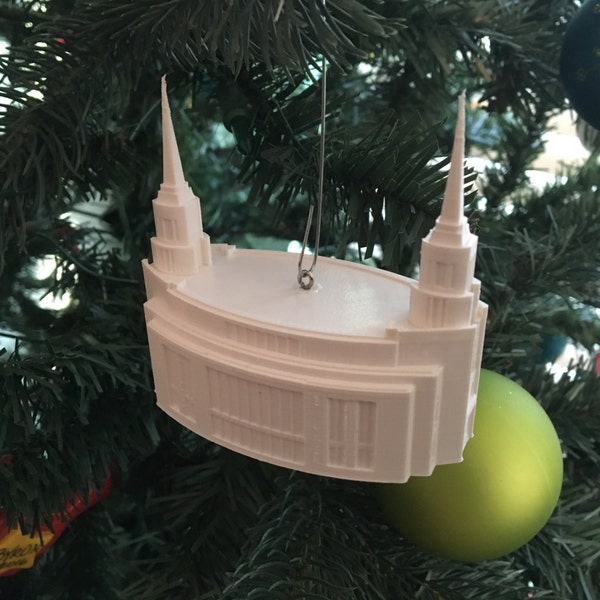 Rome, Italy  Temple Christmas Ornament (Made to order)