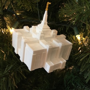 Sapporo, Japan Temple Christmas Ornament (Made to order)