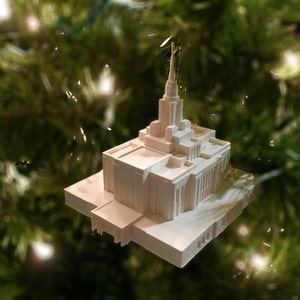 Ogden, UT  Temple Christmas Ornament (Made to order)