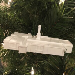 Monticello, UT  Temple Christmas Ornament (Made to order)
