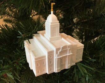 Arequipa, Peru Temple Christmas Ornament (Made to order)