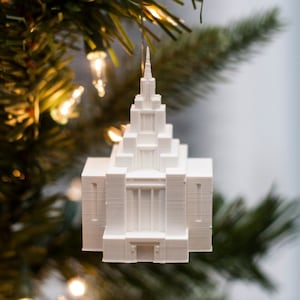 Kyiv, Ukraine  Temple Christmas Ornament (Made to order)