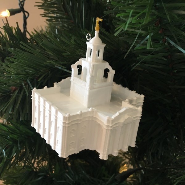 Tijuana, Mexico Temple Christmas Ornament (Made to order)