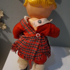 Vintage 70's Campbell's Soup Girl Doll 10" Vinyl Poseable 画像 6