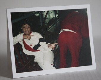 Rescued Film "Bottoms Up" Card (Blank)