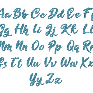 Machine Embroidery Design Golden Ranger Font Format BX - Etsy