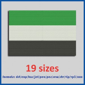 Extremadura Spain flag Embroidery Machines Design Instant Download Digital Files 19 sizes 11 formats